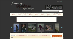Desktop Screenshot of loverofsadness.net